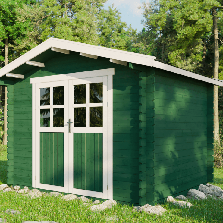 Small log cabins in Ireland