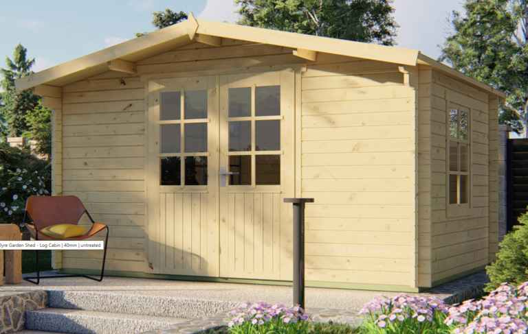 The Dublin Premium Garden Suite | 4m × 3m Timber Log Cabin