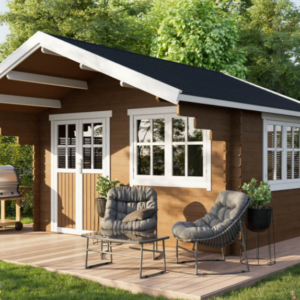 Log Cabin 4x3