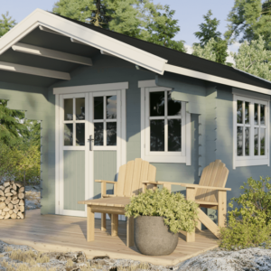 Log Cabin 3x4