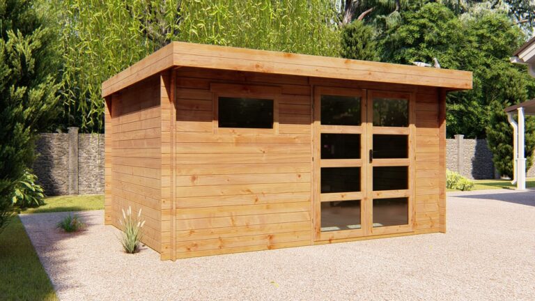 The Waterford Amber Garden Lodge | Premium 3.9m × 3.0m Impregnated Timber Cabin