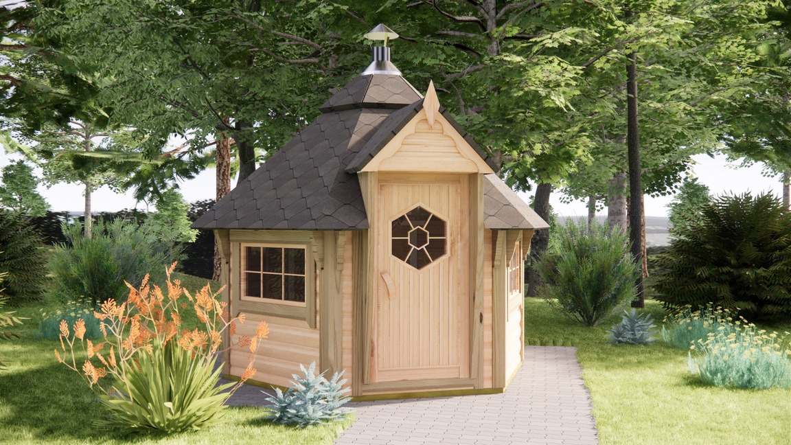 4.5m² Compact Grill House