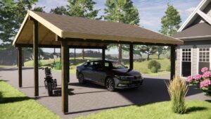 36m² Double Carport