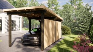 19m² Timber Carport