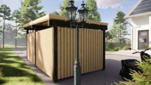 19m² Timber Carport