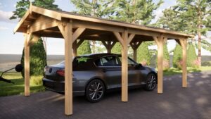 18m² Timber Carport