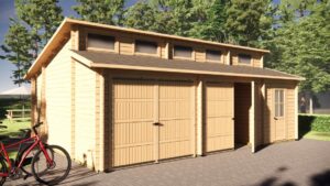 44m² Timber Garage
