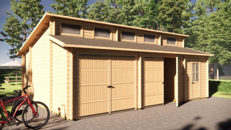 44m² Timber Garage