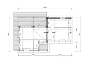 68m² Clad Timber Home