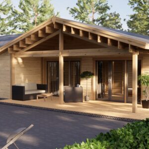 68m² Clad Timber Home