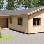 68m² Clad Timber Home