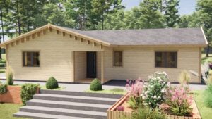 68m² Clad Timber Home