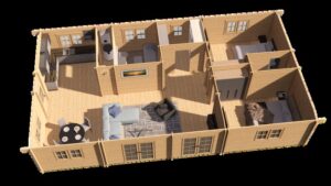 98m² Timber Home