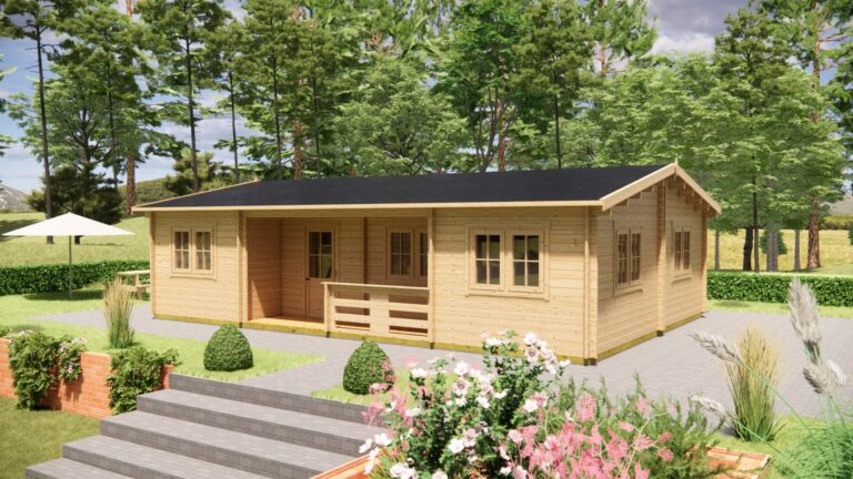 62m² Timber Home with Terrace