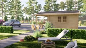 21m² Timber Home with Terrace