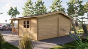 21m² Timber Home with Terrace