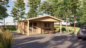 21m² Timber Home with Terrace