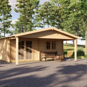 21m² Timber Home with Terrace