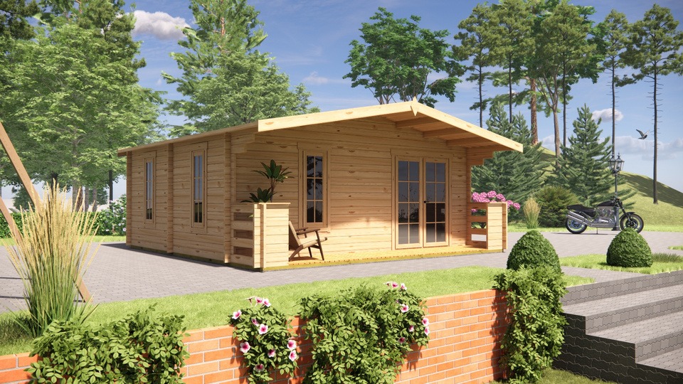 27m² Timber Home with Terrace