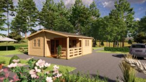 24m² Timber Home with Terrace