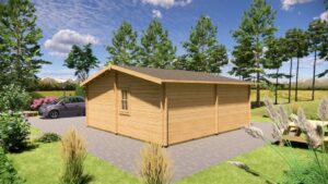 24m² Timber Home with Terrace