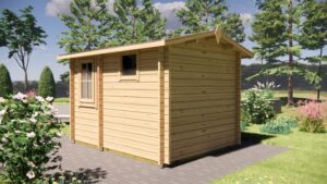 8m² Garden Sauna Cabin