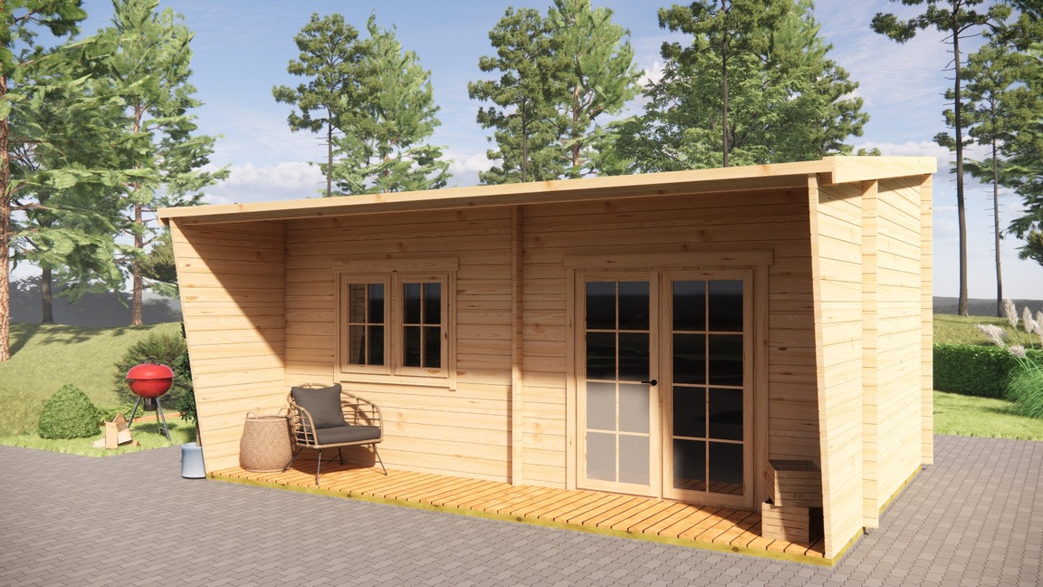 17m² Modern Summer House
