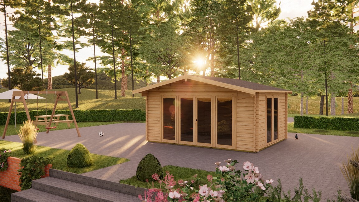17.5m² Garden Summer House