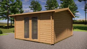 17.5m² Garden Summer House