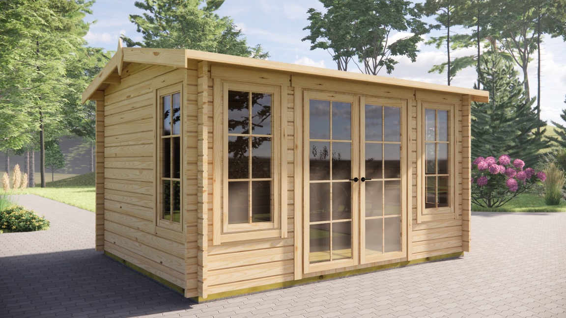 10m² Glazed Garden Room