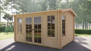 10m² Glazed Garden Room