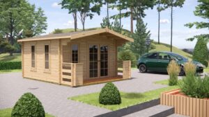 13.8m² Garden Summer House