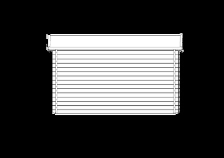 10m² Garden Summer House Drawing 2