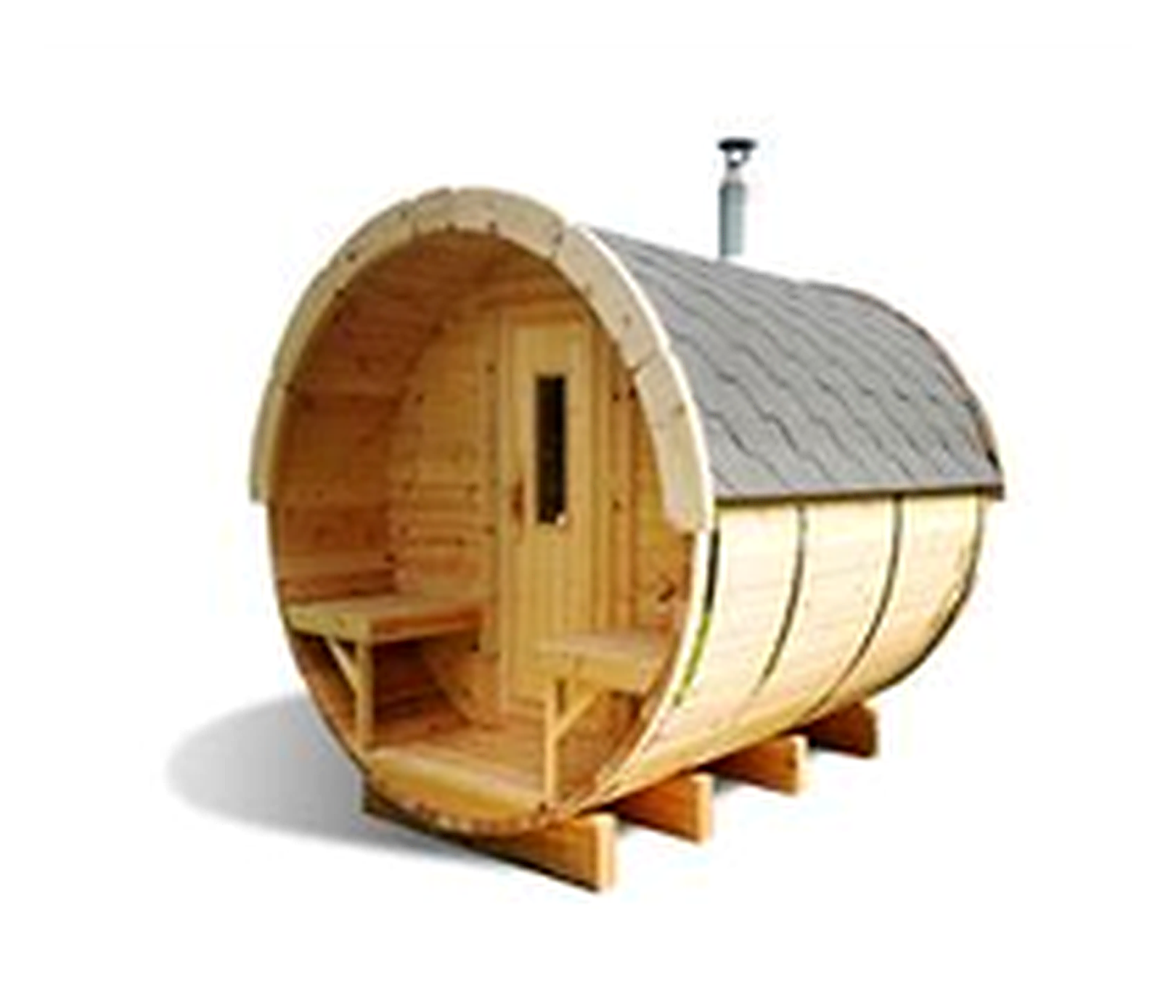 Sauna Barrel 3.0m × Ø1.97m