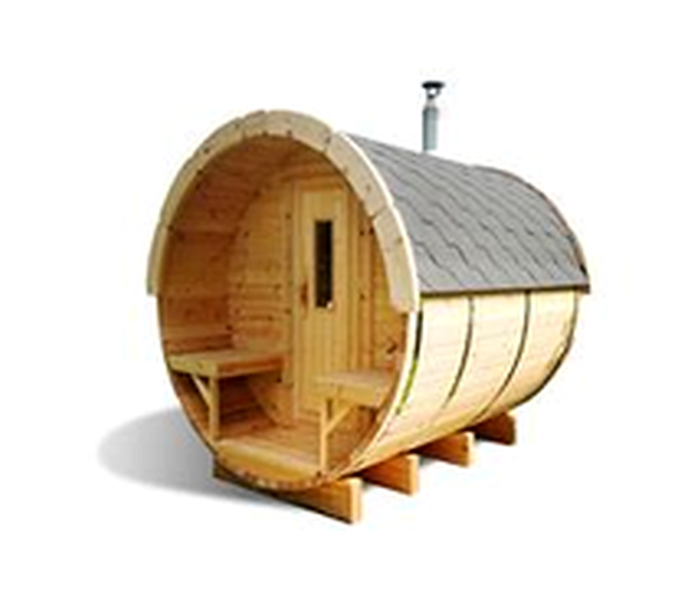 Sauna Barrel 3.0m × Ø2.27m