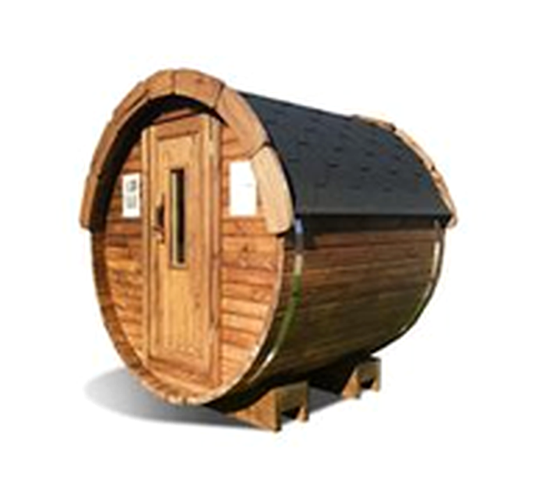 Thermo-Wood Sauna Barrel 1.7m × Ø1.97m