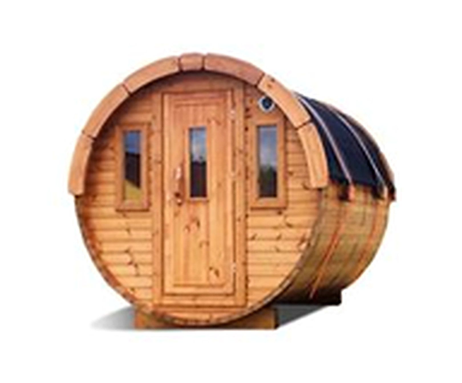 Thermo-Wood Sauna Barrel 2.4m × Ø1.97m