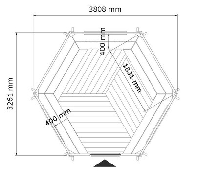 7m² Grill House Drawing 2