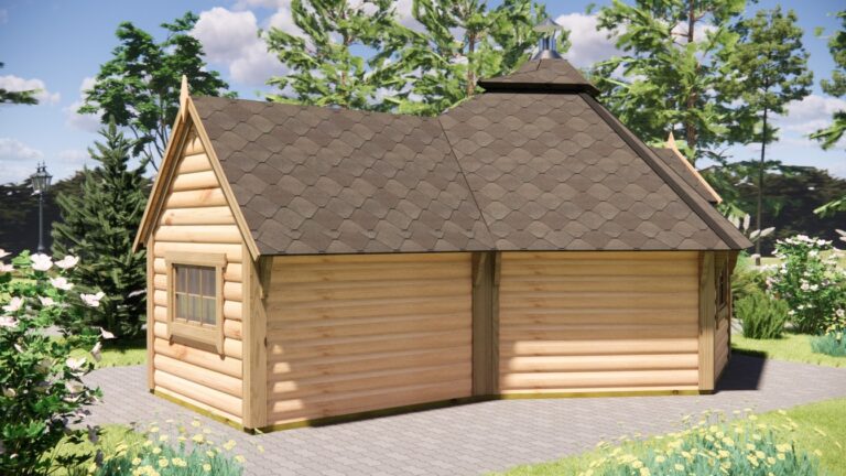 9.2m² Grill House with 2.5m Extension