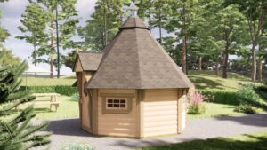 6.9m² Grill House
