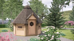 6.9m² Grill House